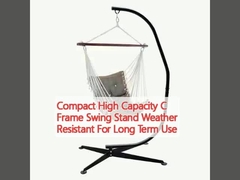 Compact High Capacity C Frame Swing Stand Weather Resistant For Long Term Use
