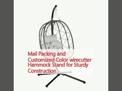Mail Packing and Customized Color wirecutter Hammock Stand for Sturdy Construction
