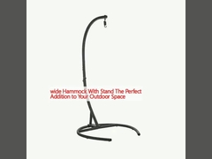 wide Hammock With Stand The Perfect Addition to Your Outdoor Space