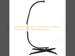 Relaxation at its Finest with Hammock Swing Chair Iron Tube Frame Up To 150kg Weight Capacity