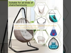Black Hammock Swing Chair Qingdao Port of Loading Includes Instructions and More