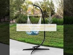 Easy Assembly wirecutter Hammock Stand with Package Includes and Instructions