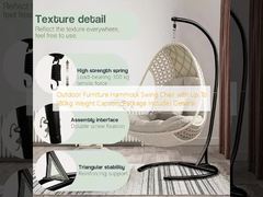 Outdoor Furniture Hammock Swing Chair with Up To 180kg Weight Capacity Package Includes General