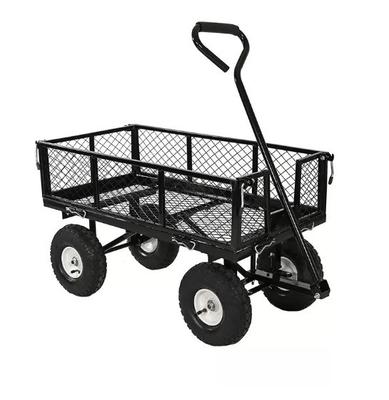 15-20 Days Delivery Time Easy Removal Advantage Heavy Duty Steel Utility Mesh Garden Cart