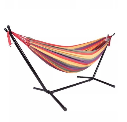 Portable Outdoor Camping Hammock With High Bearing And Split Stick Rollover Prevention