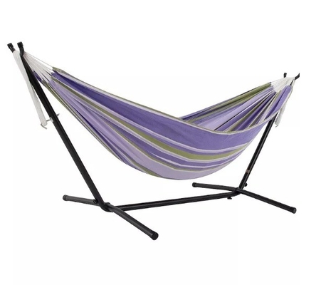 Portable Outdoor Camping Hammock With High Bearing And Split Stick Rollover Prevention