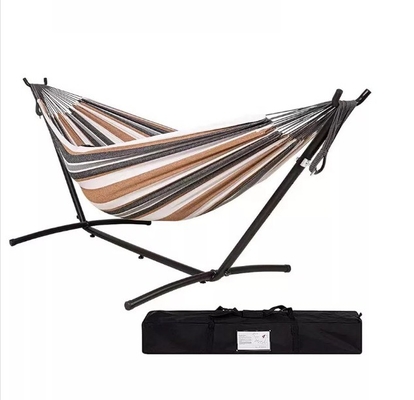 Portable Outdoor Camping Hammock With High Bearing And Split Stick Rollover Prevention