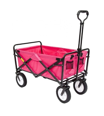 Adjustable Folding Garden Wagon Space Saving And Convenient For Household
