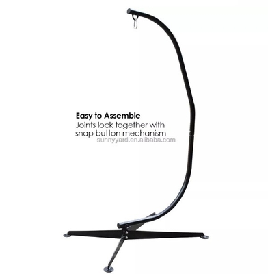 General Outdoor Furniture Portable Steel Garden Hammock Swing Stand for Patio Camping
