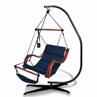 300LBS Capacity Luxury Terrace Garden Swing Chair for Indoor and Outdoor Hammock Frame