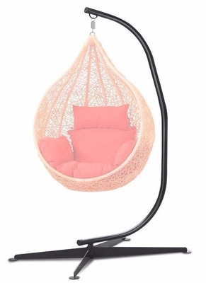 300LBS Hotel Canvas Cotton Hammock Outdoor Garden Swing Rope Round Chair for Hammock Frame