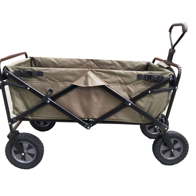 Convenient 80kg Foldable Trolley Cart for Outdoor Adventures Easy to Maneuver and Store