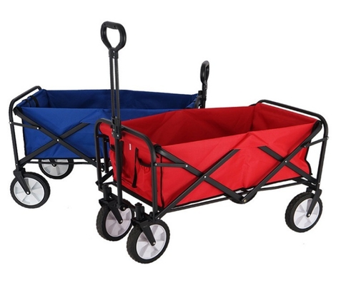 Convenient 80kg Foldable Trolley Cart for Outdoor Adventures Easy to Maneuver and Store