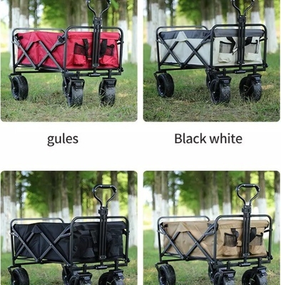 Outdoor Furniture 300LBS Portable Steel and Iron Folding Shopping Cart for Hand Truck