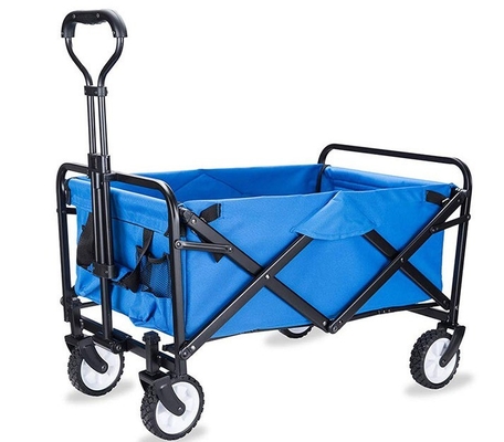 Outdoor Furniture 300LBS Portable Steel and Iron Folding Shopping Cart for Hand Truck