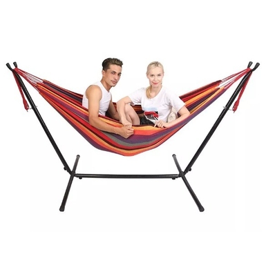 200kg Capacity Hammock With Collapsible Stand Backpacking Relaxation