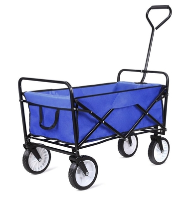 Qingdao Port Collapsible Steel Folding Wagon and Hand Trucks for Outdoor GS Certified