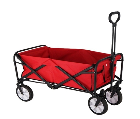 Qingdao Port Collapsible Steel Folding Wagon and Hand Trucks for Outdoor GS Certified