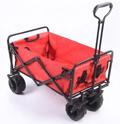 86*46*85 Dimension Heavy Duty Folding Wagon Cart for Beach Camping Picnic and Sand