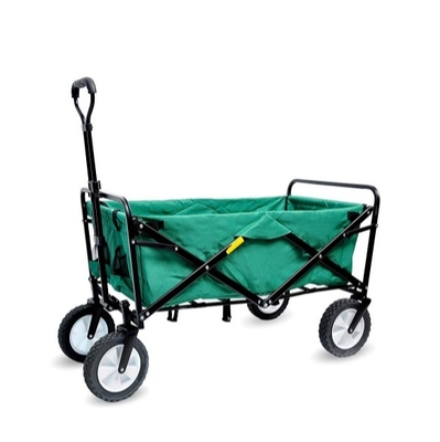 260KGS Weight Capacity Four-Wheel Portable Folding Wagon for Outdoor Garden Park Utility