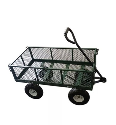 Portable Heavy Duty Garden Yard Trolley Wagon Cart for Qingdao Loading and Unloading