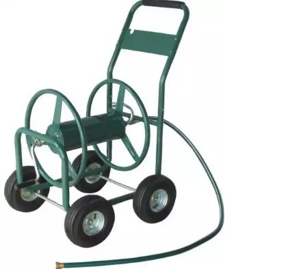 High Capacity Industrial Hose Reel Cart Corrosion Proof Custom Garden Hose Reel On Wheels