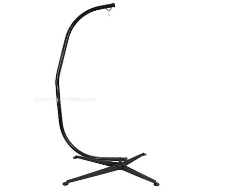 General Outdoor Furniture Metal Curved Hammock Chair Swing Stand for Easy Collapsible