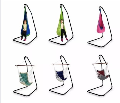 Outdoor Swing Bed Double Hammock Chair with Modern Design Stand Weight Capacity 260KGS