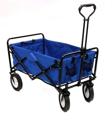 Weather Resistant Foldable Wagon Cart High Weight Capacity For Camping