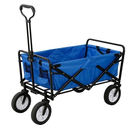 Weather Resistant Foldable Wagon Cart High Weight Capacity For Camping