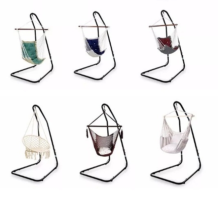 Adjustable Hanging Bracket Swing Chair for Outdoor Camping and Bedroom Relaxation