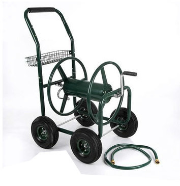 Practical and Durable Heavy Duty Planting Yard Garden Water Hose Reel Cart with on Wheels