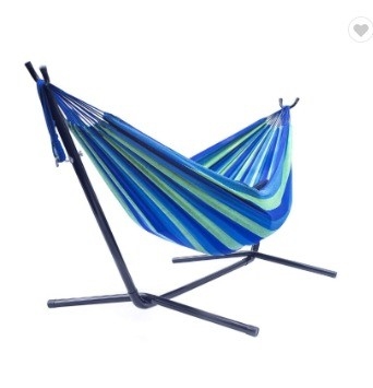 Non-woven Fabric Canvas Hammock Bed Folding Double Hanging Nylon for Outdoor Hiking