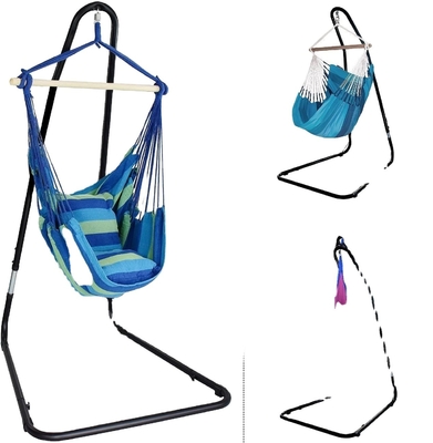 Durable Solid Steel Metal Tow Hitch Hammock Stand For Adults And Children