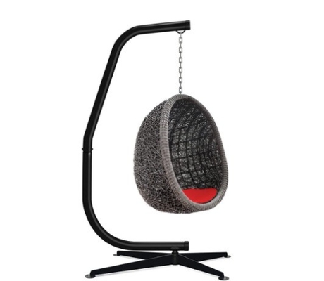 Qingdao Port Modern Caribbean Hammock Chair Cotton Rope Swing for Indoor and Outdoor