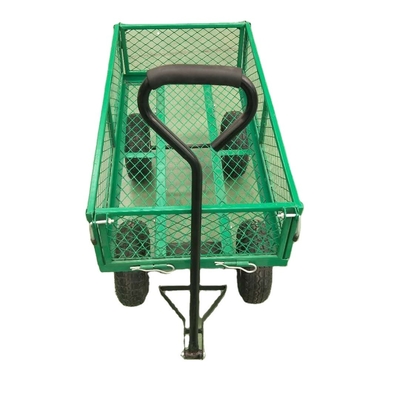Iron Handle Garden Wagon Cart Collapsible Utility Wagon For Tools And Shopping