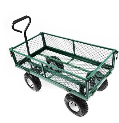 Easy Storage Garden Wagon Cart Easy Maintenance Outdoor Folding Wagon