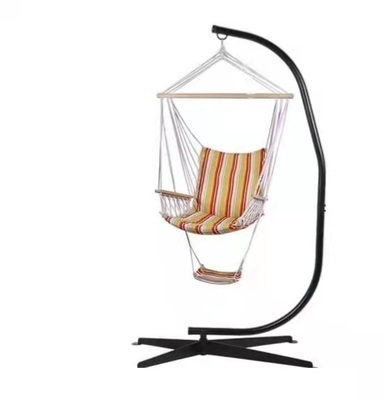 Customized Color Heavy Duty C Shape Frame Hammock Stand with Modern Design and Sturdy