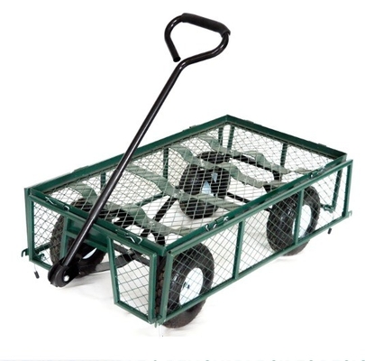 Customized Foldable Garden Cart Powder Coated Water Resistant Long Lasting
