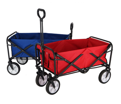 Heavy Duty Portable Foldable Wagon Hand Carts for Garden Beach and Outdoor Qingdao Port
