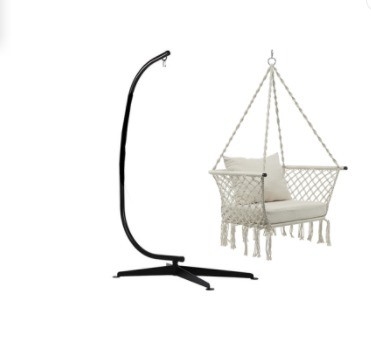 Modern Design Garden Hammock Metal Frame Collapsible and Solid Steel