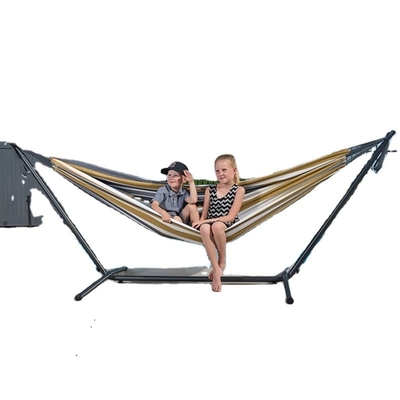 Qingdao Port Outdoor Garden Hammock With Stand Portable Swing Standing Hammock Weight Capacity 260KGS