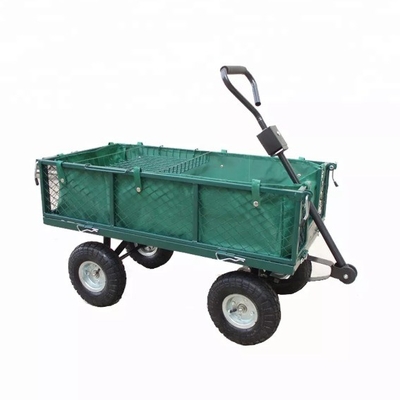 006 Outdoor Four-Wheel Garden Wagon Cart For Lawn Tools  86*46*85