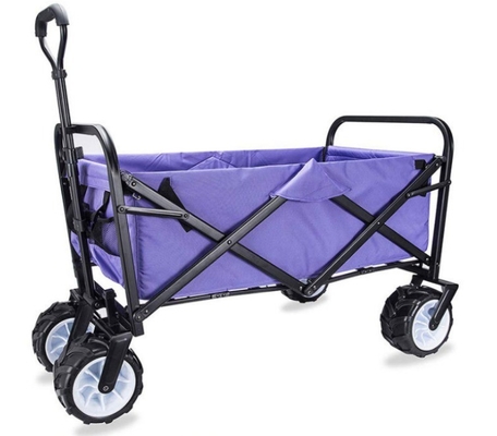 Qingdao Port Garden Cart Shopping Beach Folding Wagon Camping Trolley All-Terrain