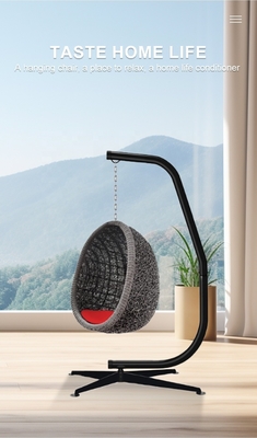 Metal Stand Modern Design Style Hammock Chair for Living Room Customized Color