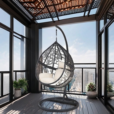 Outdoor Seating Modern C-Style Hammock Chair For Indoor Or Outdoor