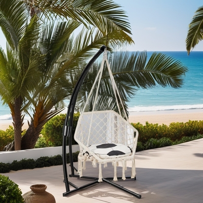Sturdy and Durable GOURD Heavy Duty Outdoor Hammock Chair Stand for Beach Sports Kids