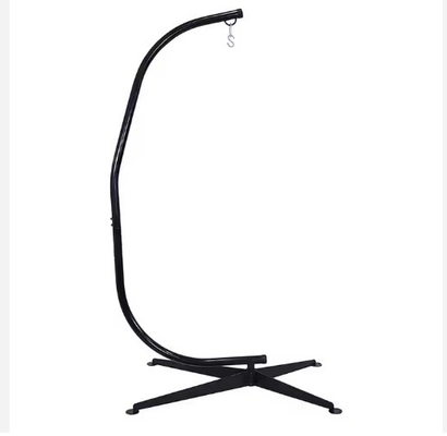 Qingdao Port Heavy Duty C-Stand for Patio Hammock Chair Durable and Space-Saving Design