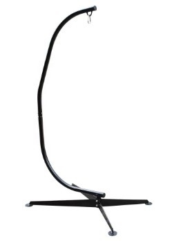 Qingdao Port Heavy Duty C-Stand for Patio Hammock Chair Durable and Space-Saving Design