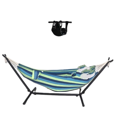General Outdoor Furniture Portable Swing Standing Hammock With Stand for Easy Collapsible